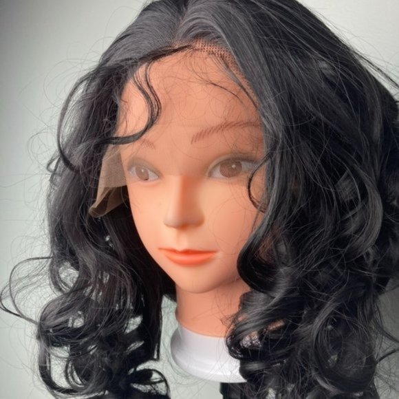 Short Curly Bob Lace Wigs - Picture 4 of 9